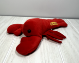 New Orleans small plush red lobster beanbag stuffed animal souvenir - $10.39