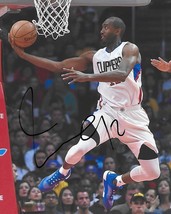 Luc Mbah a Moute Los Angeles Clippers signed basketball 8x10 photo COA proof - £51.43 GBP