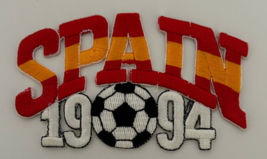 Spain Futbol Soccer Patch 1994 Flag Colors - $7.69