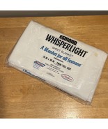 Vtg Esmond Whisperlight Sheet Blanket Twin/Full 70x90 Anti-Static Acryli... - €21,38 EUR