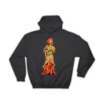 African Woman Sunflowers : Gift Hoodie Ethnic Art Black Culture Ethno - £28.45 GBP