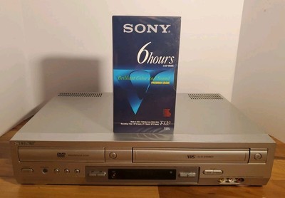 Sony SLV-D300P DVD VCR Combo Tested Working Sealed VHS Tape  - $47.51