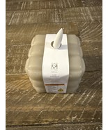 Place And Time LED Candle Taupe Warm White - $907.37 MXN