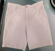 IZOD Golf Shorts Men's Size 32 Stretch Light Brown Khaki - $13.12