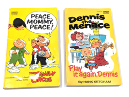 Peace, Mommy, Peace The Family Circus &amp; Dennis The Menace Play it again Dennis - $7.50