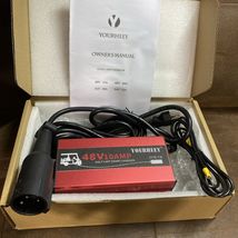 48V/10A Golf Cart Smart Battery Charger With 3 Pin Plug For Club Car NEW - $44.99