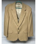 100% Camel Hair Men&#39;s Blazer Stuart Hughes Size 42S Made in USA - $949.98 MXN