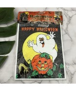 Vintage 90s Halloween Treat Bags New Ghost Jack O Lantern Pumpkin Party ... - $15.83