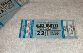 BROWNSVILLE STATION THE SENSATIONAL ALEX HARVEY BAND UNUSED 1975 TICKET ... - £7.55 GBP