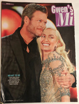 Blake Shelton Gwen Stefani magazine pinup clipping - $5.93