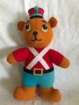 Vintage Fun Farm Nutcracker Soldier Bear Taiwan Plush 1978 Holiday 8.5” - £11.97 GBP