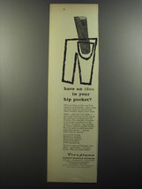 1956 Firestone Guided Missile Division Ad - Have an idea in your hip pocket? - £14.55 GBP