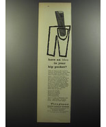 1956 Firestone Guided Missile Division Ad - Have an idea in your hip poc... - £14.55 GBP