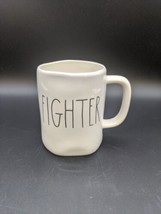 Rae Dunn “FIGHTER” Mug by Magenta 189 ~ 16 Ounces ~ 4- 3/4&quot; Tall - £9.12 GBP