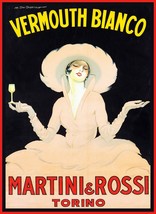 7651.Vintage design 18x24 Poster.Home room office wall decor.Martini Italian fas - £22.45 GBP