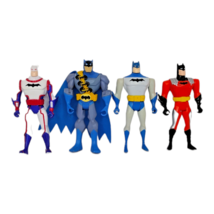 Lot of 4 Batman Action Figures 1998 & 1999 DC Comics - $19.79