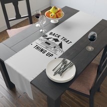Black and White Camper Trailer Table Runner | &quot;Back That Thing Up&quot; | Out... - £28.81 GBP+