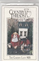 Country Threads Patterns The Garden Lady  10&#39;&#39; doll - $5.98