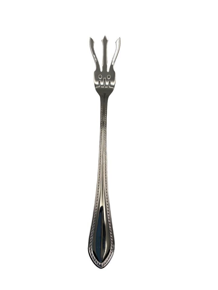 Reed & Barton Tradition Tanglewood Large Lettuce Serving Fork Stainless Steel - £9.46 GBP