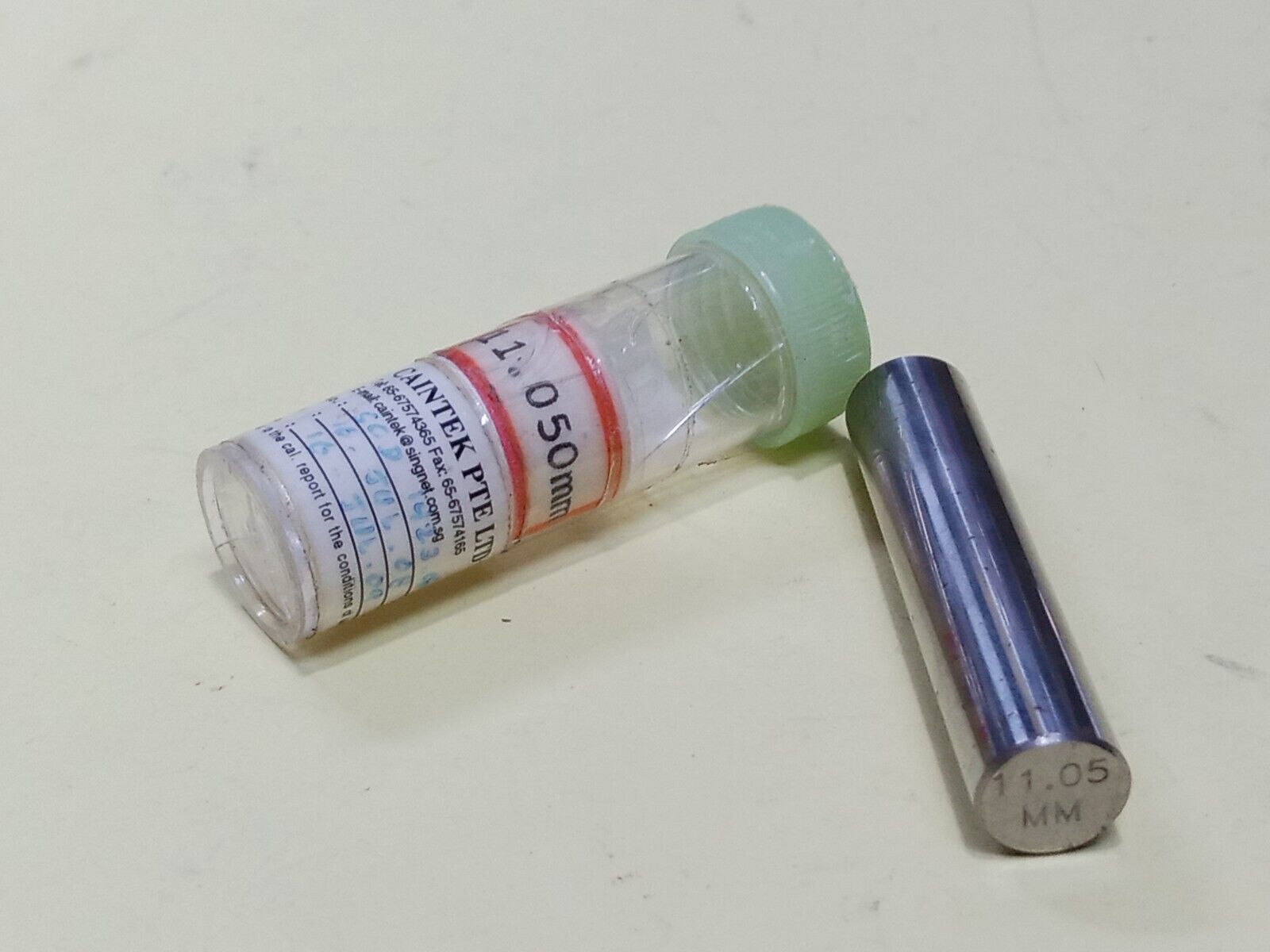 pin gauge Steel Round Bar  11.050mm SCD - $24.38