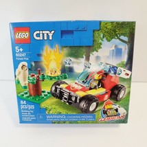 LEGO City 60247 Forest Fire Building Toy- 84 pieces- Clemmons- New - $10.44