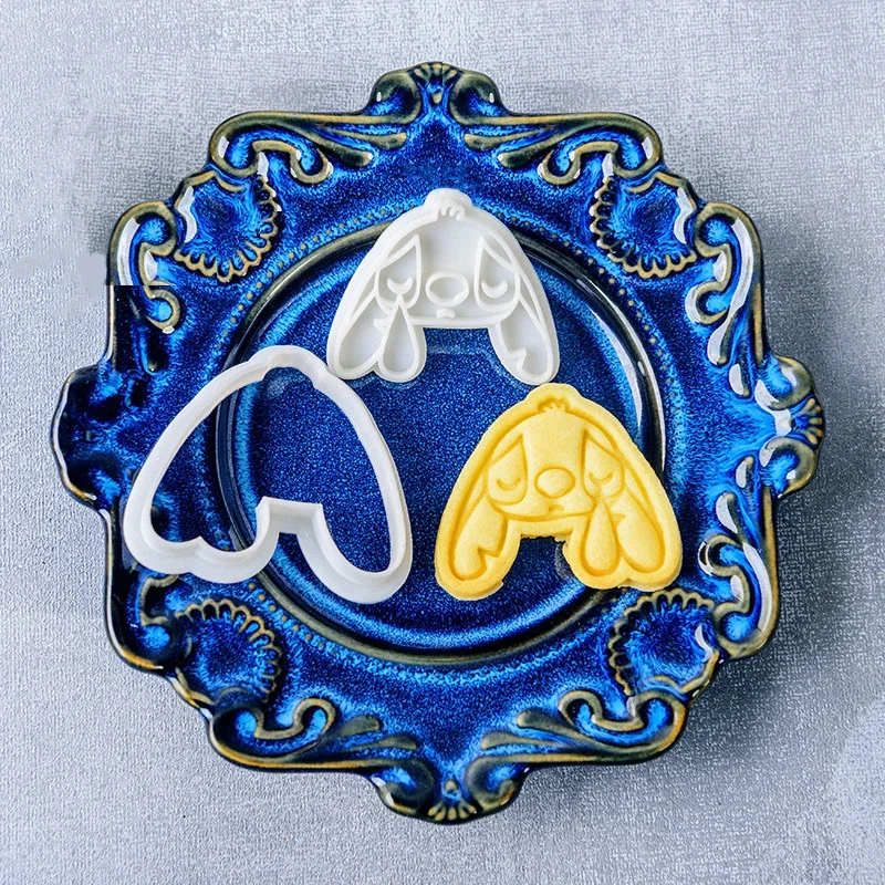 Stitch Cookie Cutter Kawaii Cartoon Figures Biscuit Mould 3D -Stitch-11 - $4.40
