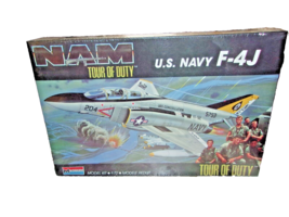 Monogram  Tour Of Duty #5452 US Navy F-4J  1:72 Scale 1988 - $24.98