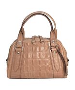 Miu Miu Croc-Embossed Leather Satchel Nude Beige Embossed St. Cocco Holl... - €255,93 EUR