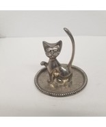 Vintage Cat Tail Ring Jewelry Holder Display, Tail Holds Rings - £15.53 GBP