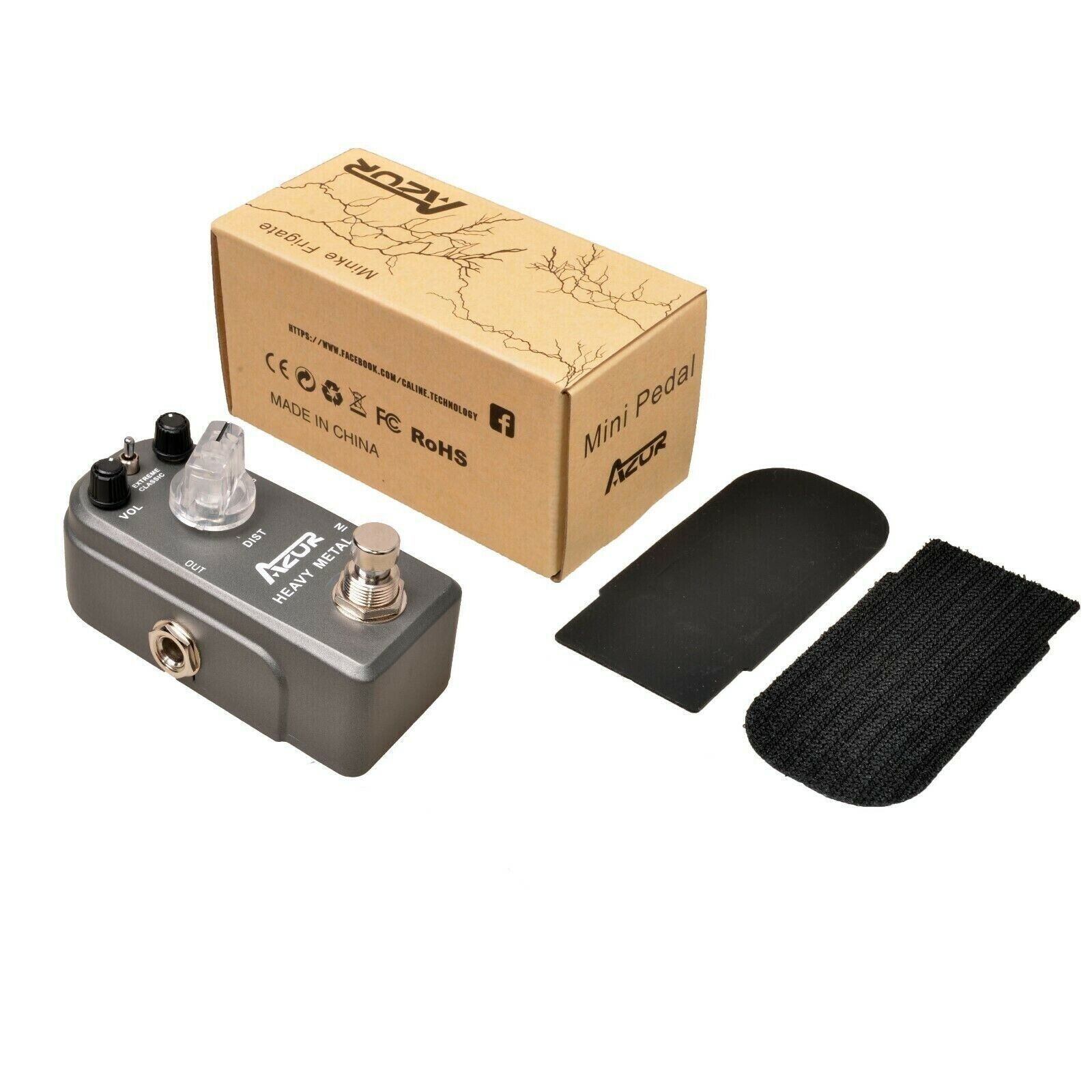 AZOR AP-321 Heavy Metal Guitar Effect Pedal Will also work with Bass Guitar Item image 4