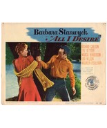 *Douglas Sirk&#39;s ALL I DESIRE (1953) Barbara Stanwyck Struggles With Lyle... - $68.27 CAD