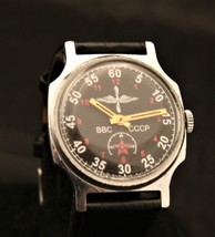 Rare vintage STURMANSKIE  1990&#39;s USSR, Pobeda ZIM 15 jewel wristwatch serviced! - £93.41 GBP