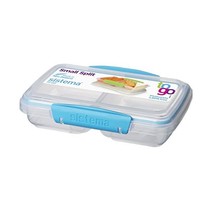 Sistema To Go Split Compartment Lunch Box, Assorted Colour, 350 ml  - £20.07 GBP