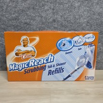 Mr. Clean Magic Reach Scrubbing Tub Shower Pad Refills 8 in Box DISCONTI... - $32.91