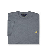 Brooks Brothers Mens Heather Grey Crewneck Pocket Tee T-Shirt, S Small B... - $60.86 CAD