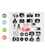 27 Styles Camera Svg, Photography Svg - €2,55 EUR