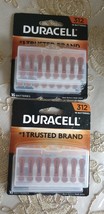 32 Count Hearing Aid Batteries Duracell Size 312 Exp. March 2024 - $12.19