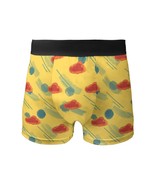 Mondxflaur Boxer Briefs for Men Poylester Watercolor Stretch Men&#39;s Under... - $14.99
