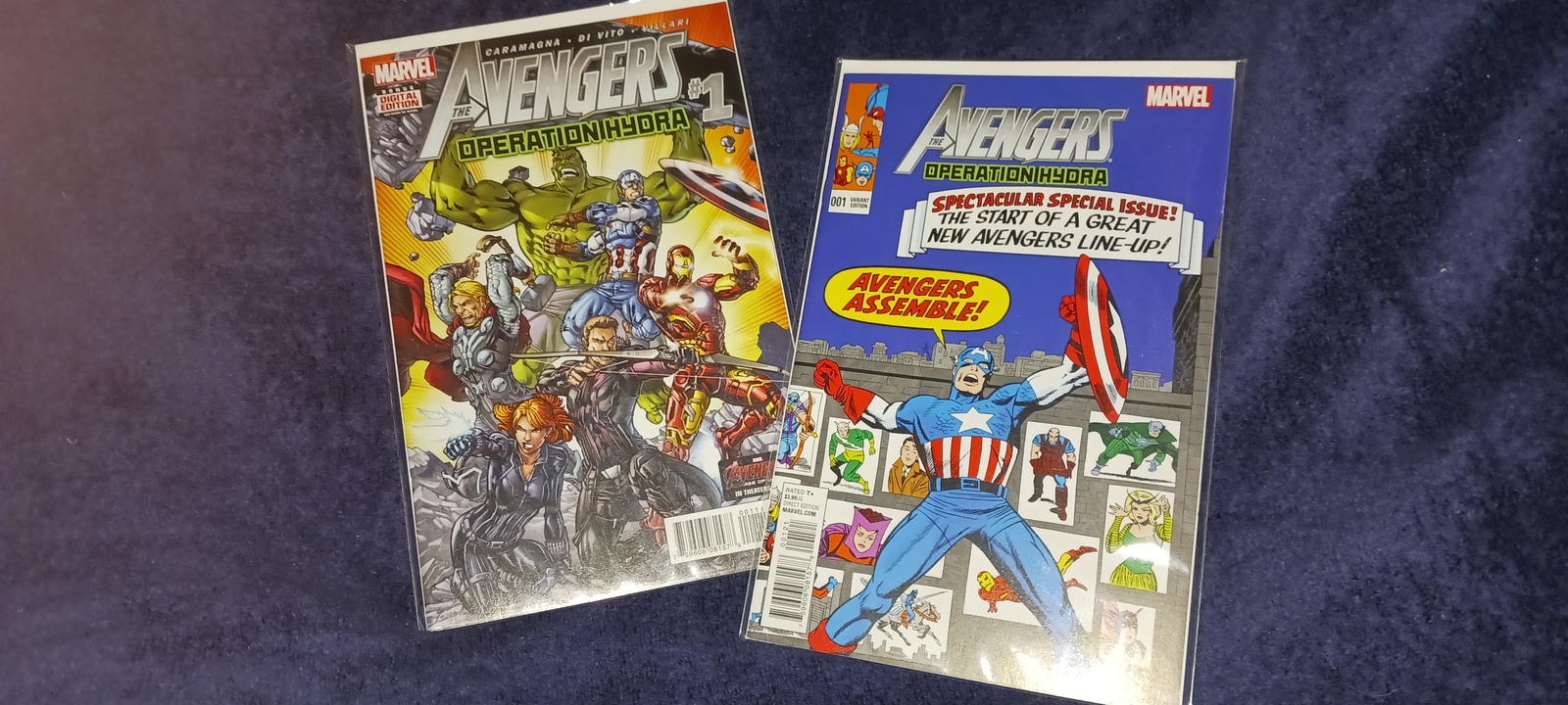 KIRBY CLASSICS/OPERATION HYDRA &amp;VARIANT COVERS/MINT CONDITION/fr SHIPPING  - $19.99