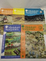 Lot Of (5) Miniature Wargames Magazines 44 47 49 54 72 - £32.62 GBP