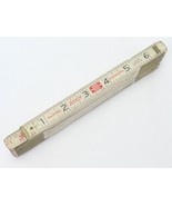 Vintage Lufkin Folding Wooden Ruler Rule Zig Zag 72” 6  Ft USA no. 066D ... - $24.18 CAD