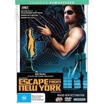 Escape From New York DVD | Kurt Russell | John Carpenter&#39;s | Region 4 - £7.84 GBP