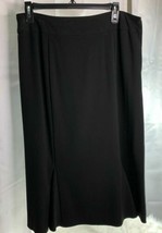 Sag Harbor Womens Sz 12 Stretch Skirt Multicolor Black 2 Hem Pleats  - $207.30 MXN