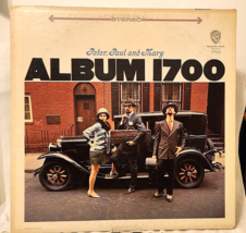 Peter, Paul and Mary &quot;Album 1700&quot; orig. 1967 Warner ST 91345 Stereo VG+ - $143.72 MXN