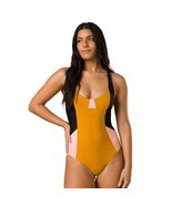 prAna Tulum Size Small (S) Scoop Neck One Piece Swimsuit Swimwear Deep S... - $62.76 CAD
