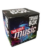 We love Music Trivia Box - Includes 189 Question Cards, 20 Picture Cards... - $27.06 CAD