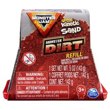 Monster Jam, Official Monster Dirt (Red) 5oz Refill Container - 1 Pack - £6.14 GBP