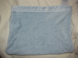 Costco Little Miracles Baby Boy Solid Plain Blue Blanket Plush Soft Furry Fluffy - £39.56 GBP