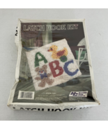 National yarn crafts vintage latch hook kit P436 ABC still in original box - $27.12 CAD