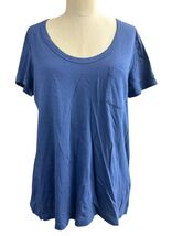 New With Tags Standard JAMES PERSE Women's Blue Pocket T Shirt Size 3 - ... - $24.74